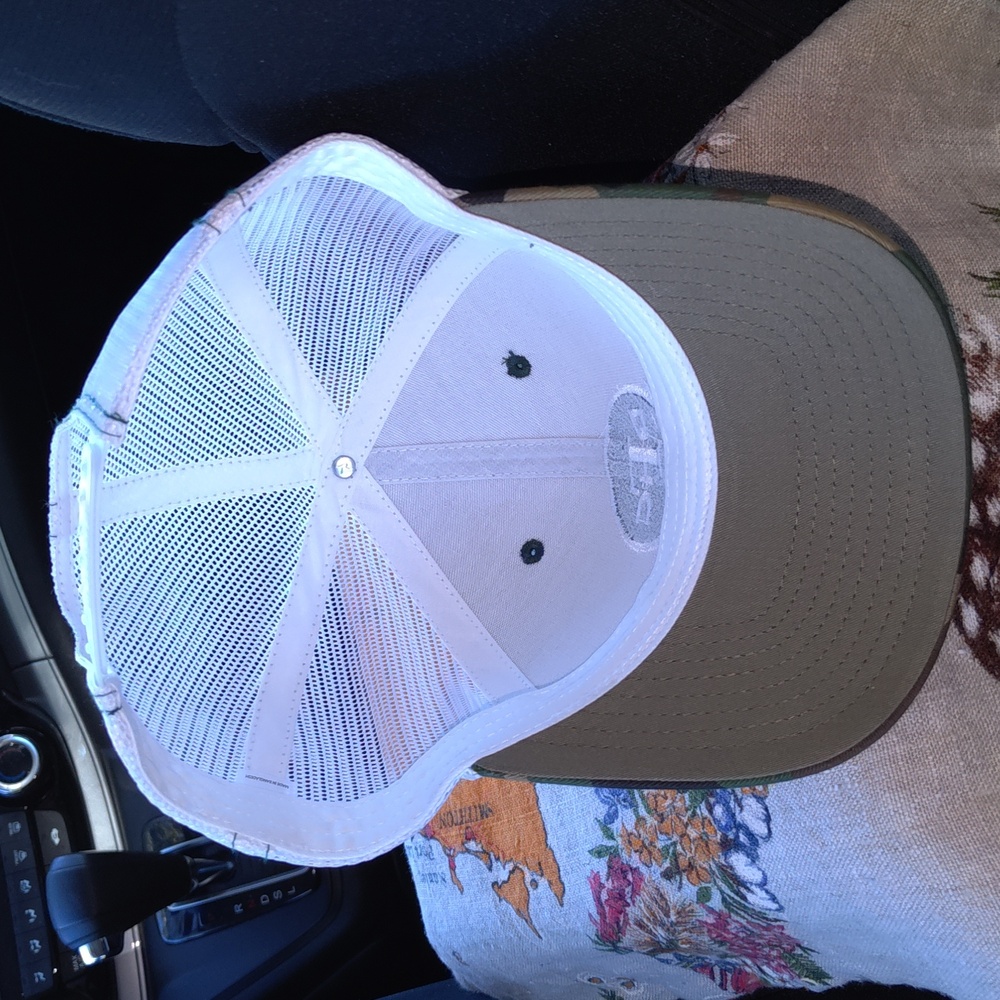 Dfc Stitched Patch Camo Trucker Mesh Snapback Hat… - image 6